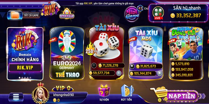 Thể thao Rikvip: Hướng dẫn tham gia cá cược thể thao 2026 1 Khám phá về Thể thao Rikvip
